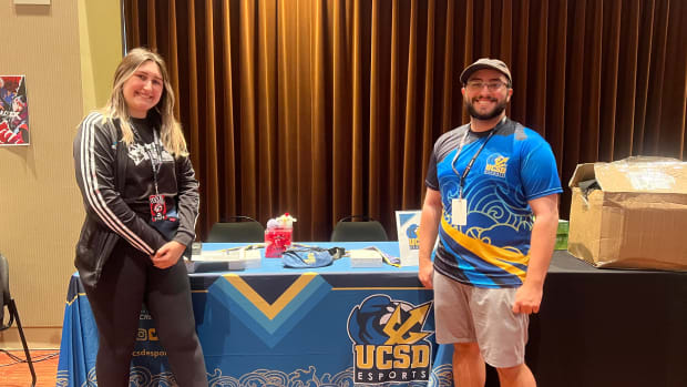 Triton Gaming President Sam Icezich and UCSD Esports President Alex Lane